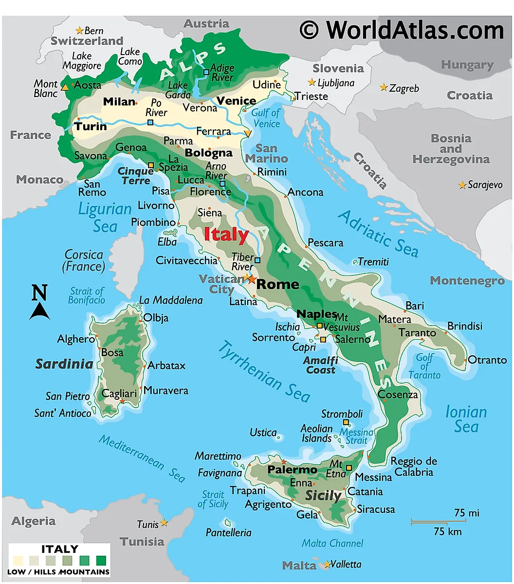 Peta Italia