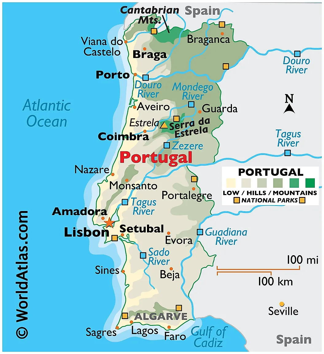 Peta Portugal